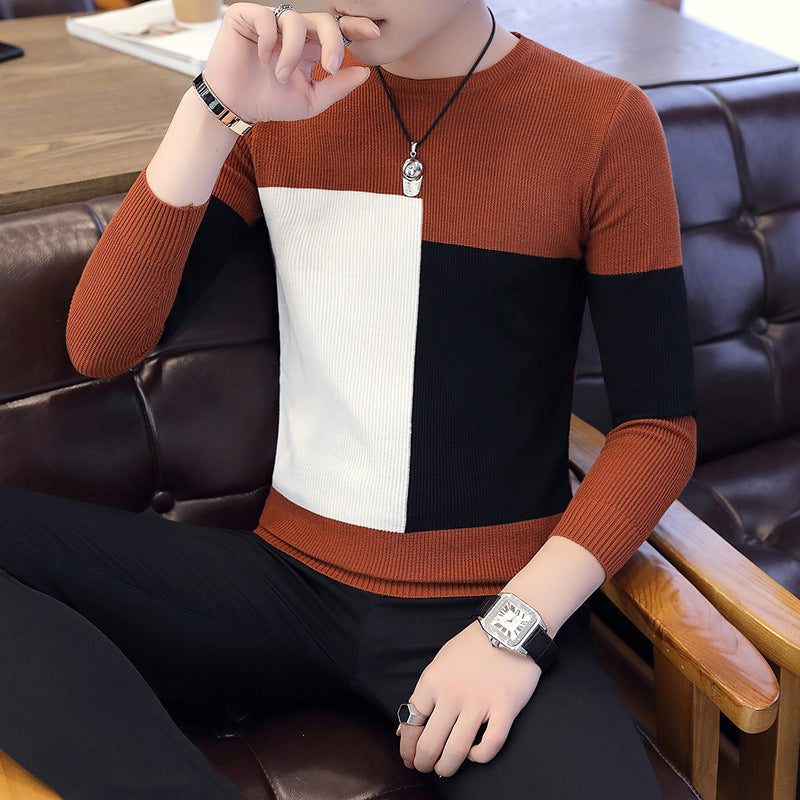 Herren modisches Sweatshirt mit geometrischem Muster Echoarchiv