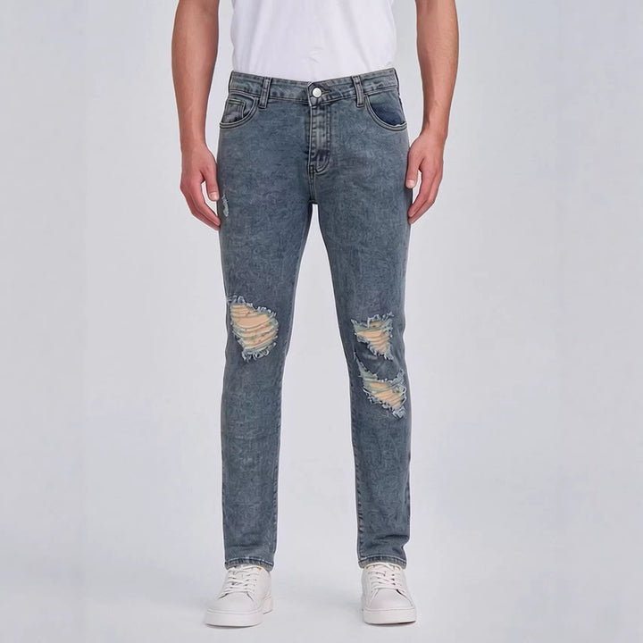 Herren Destroyed Jeans mit modischem Used-Look Echo Archiv