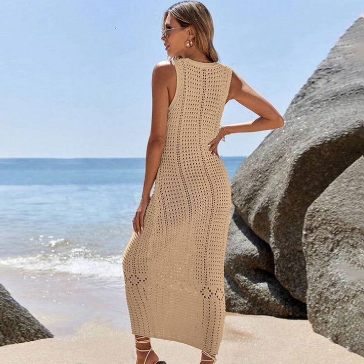 Damen gehäkeltes Sommer-Maxikleid Echo Archiv