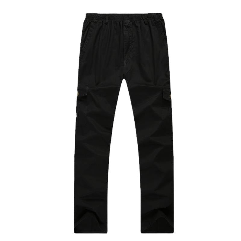 Herren weite Cargo-Bundhose mit Multifachtaschen & entspanntem Baggy‑Schnitt Echoarchiv