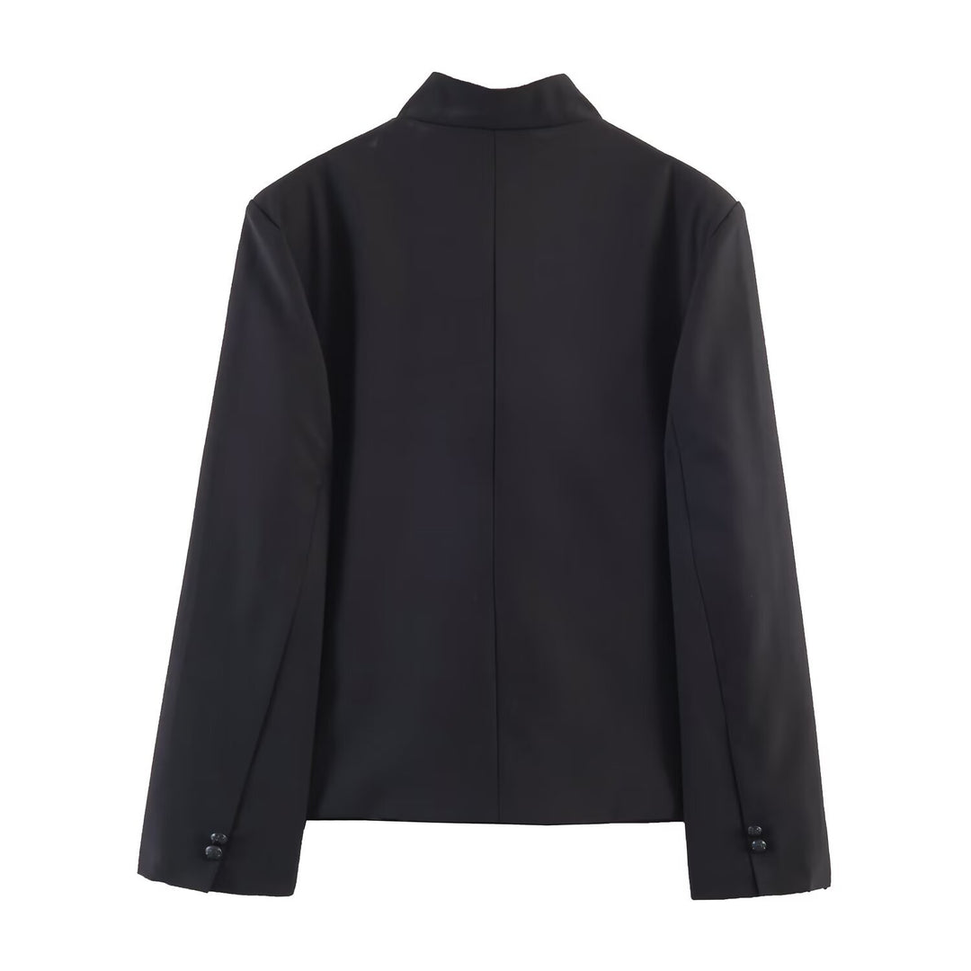 Damen Weite Tailored-Hose mit hoher Taille, Bügelfalte und Eingrifftaschen Echo Archiv