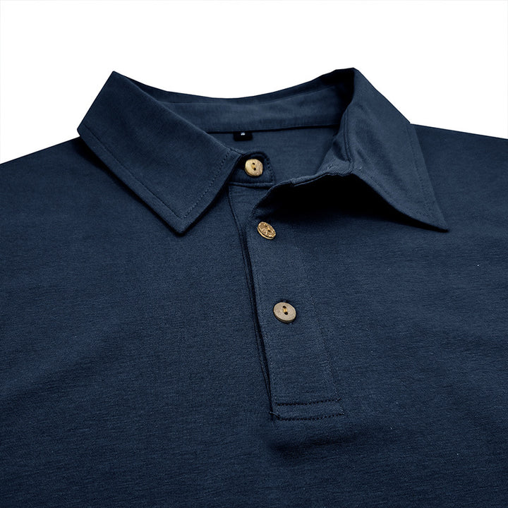 Herren Polo-Shirt aus atmungsaktivem Baumwoll-Mix Echoarchiv