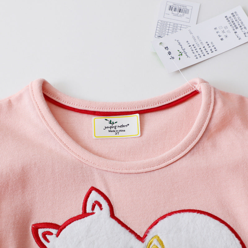 Mädchen Casual Kleid mit bezauberndem Tiermotiv Echo Archiv