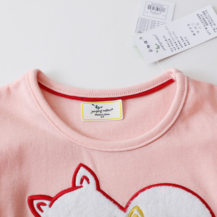 Mädchen Casual Kleid mit bezauberndem Tiermotiv Echo Archiv