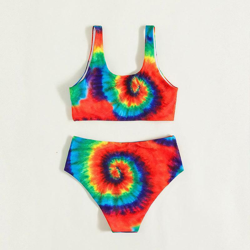Damen Bikini-Set mit lebhaftem Spiralmuster Echo Archiv