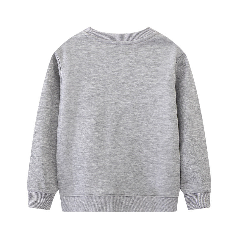 Jungen Sweatshirt mit aufregendem Baustellenmotiven Echo Archiv