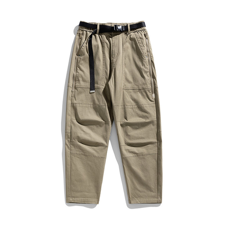 Herren Tapered Utility-Cargohose mit integriertem Webgurt, Kniepaneelen und Reißverschlusstaschen Echo Archiv
