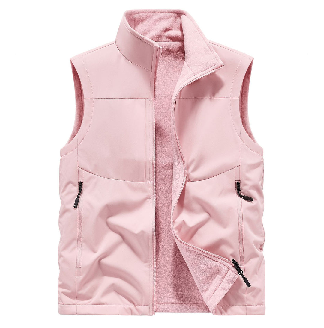 Damen Bequeme Fleece-Weste Echo Archiv