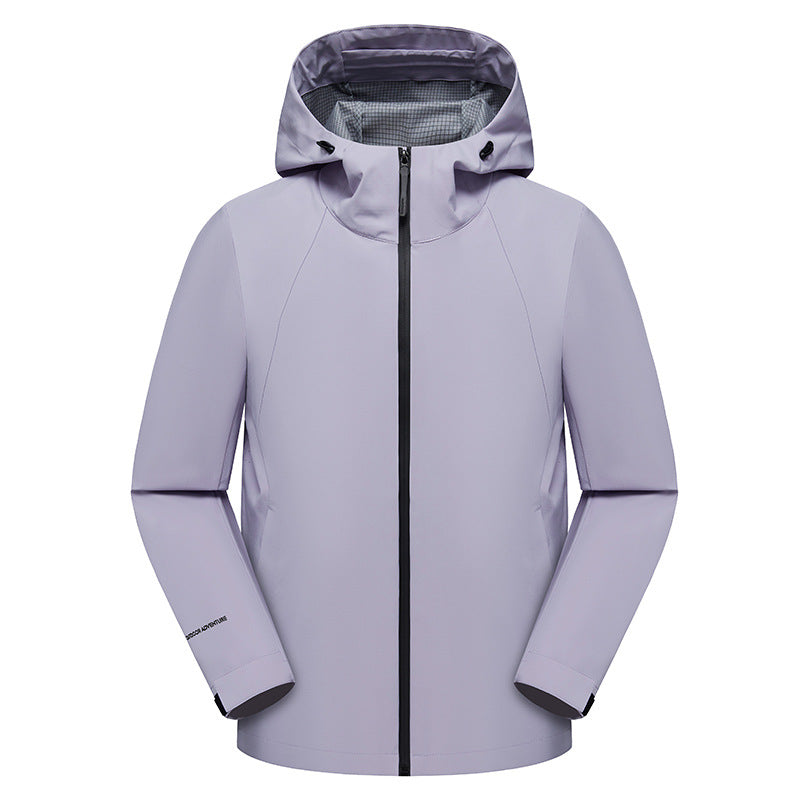 Herren dreilagige Softshell-Kapuzenjacke mit nahtversiegelter Wetterschutzmembran und ergonomischem Schnitt Echoarchiv