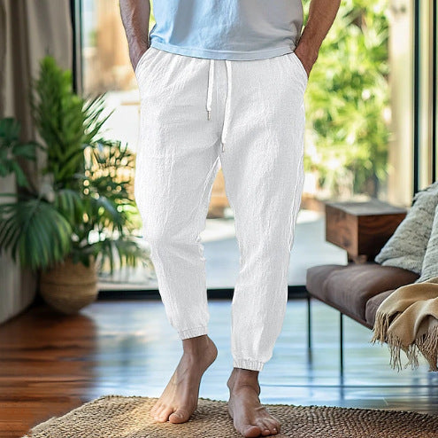 Herren Freizeithose mit individuell verstellbarem Bund und seitlichen Belüftungseinsätzen Echoarchiv