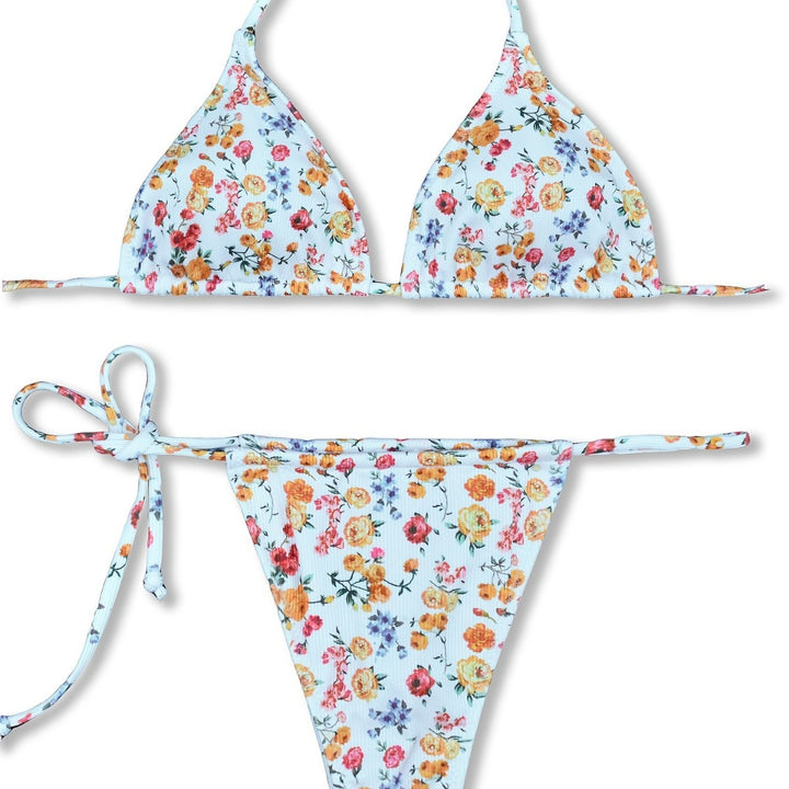 Damen Blumenmuster Bikini Echo Archiv