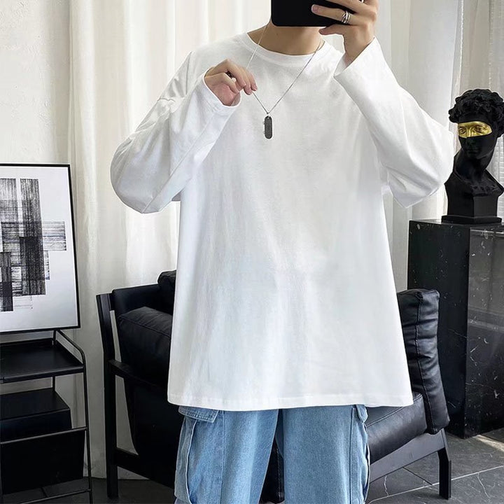 Damen Lässiges Oversized Langarmshirt Echoarchiv