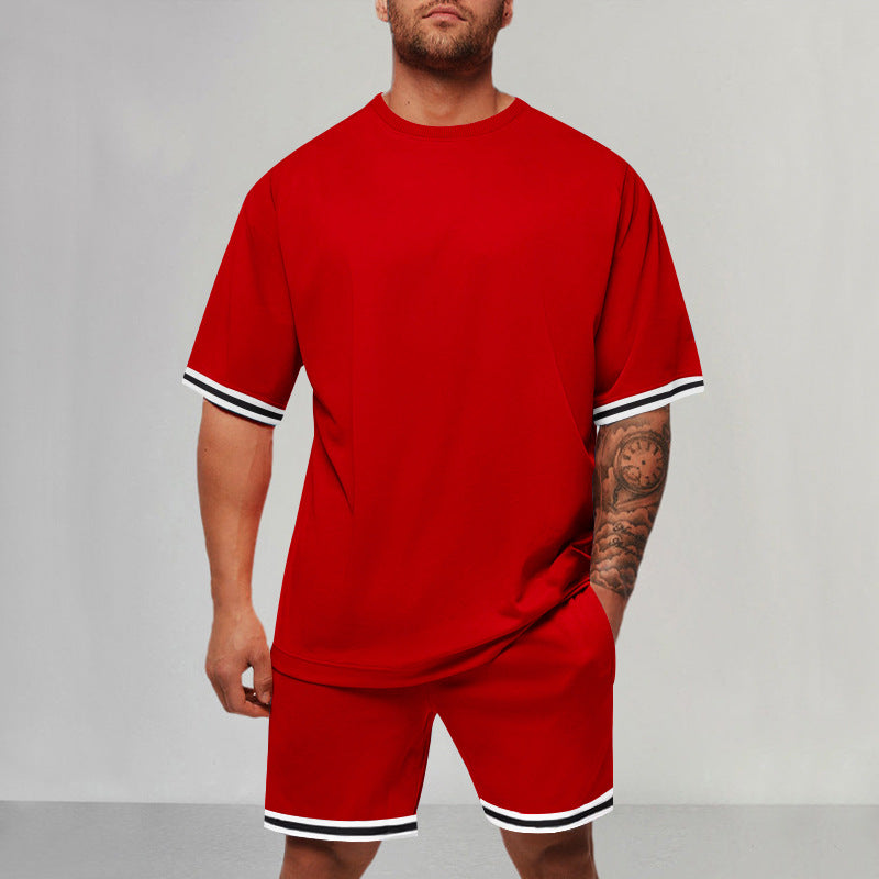 Herren Sportliches Set mit hochwertigem Jersey-Material Echoarchiv