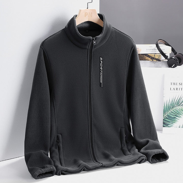 Herren Sportliche Fleecejacke Echo Archiv