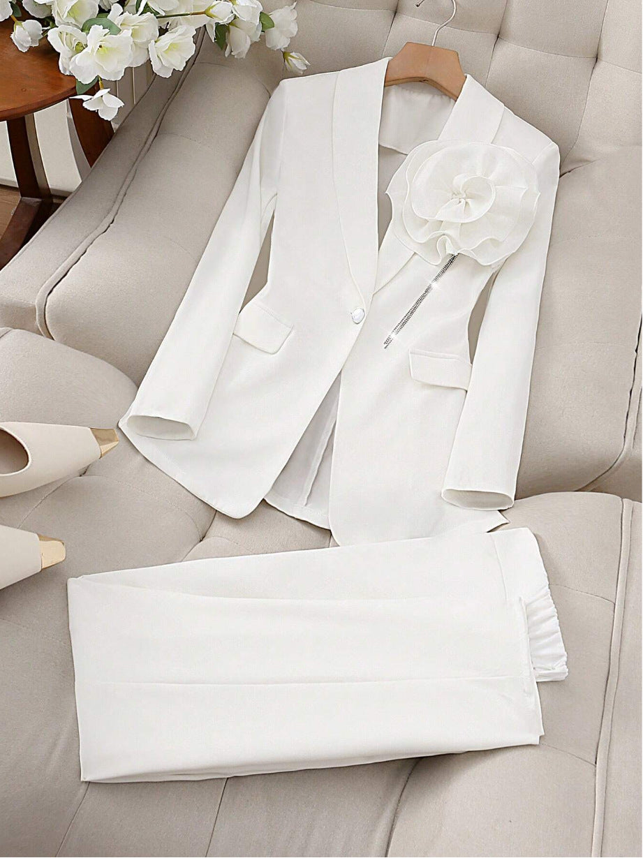 Damen Elegantes und Stilvolles Blazer-Set Echo Archiv