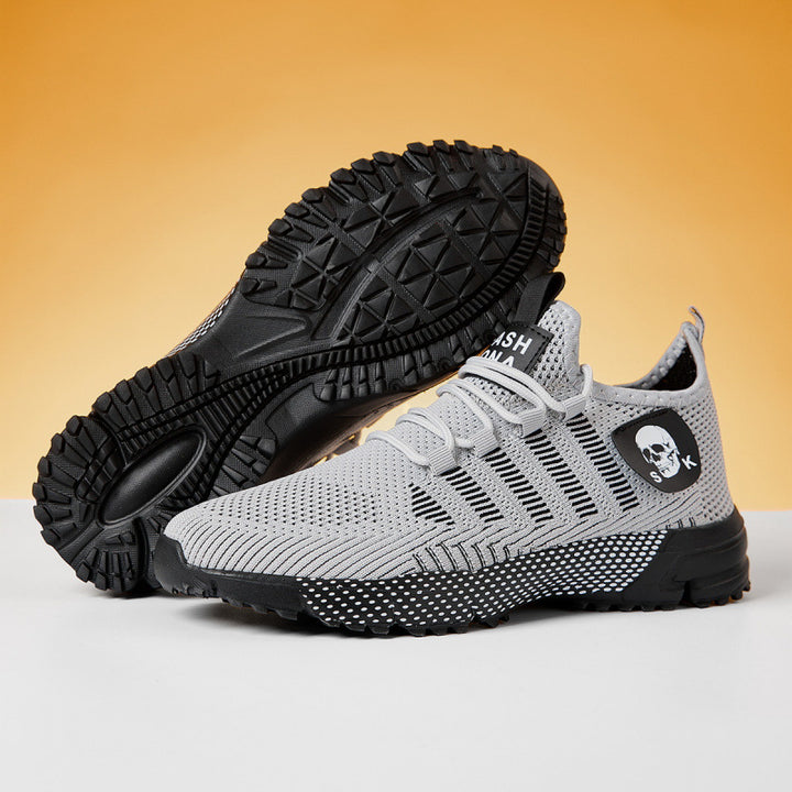 Herren Strick-Sockensneaker mit robuster Trail-Profilsohle und gepolstertem Komfortfußbett Echoarchiv