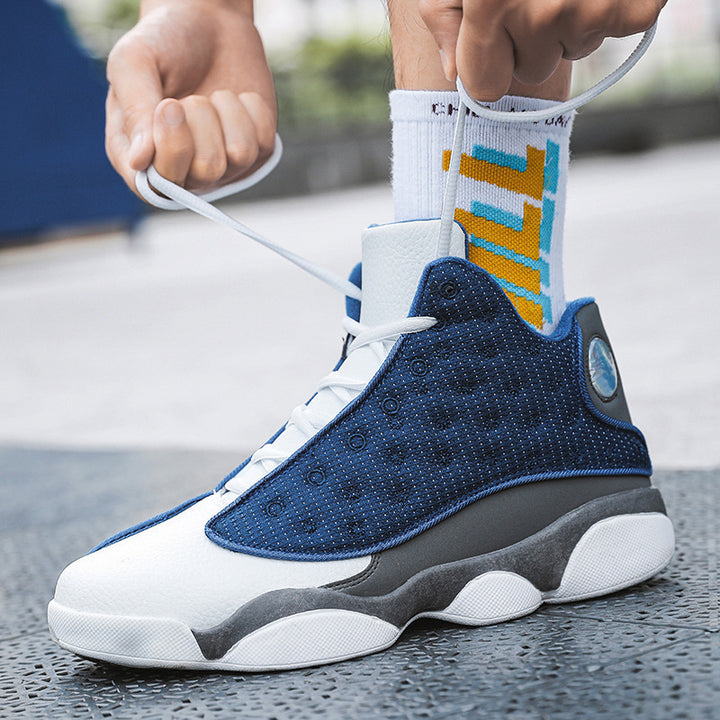 Herren atmungsaktiver High-Top Basketball Sneaker mit Dämpfung und rutschfester Gummisohle Echo Archiv