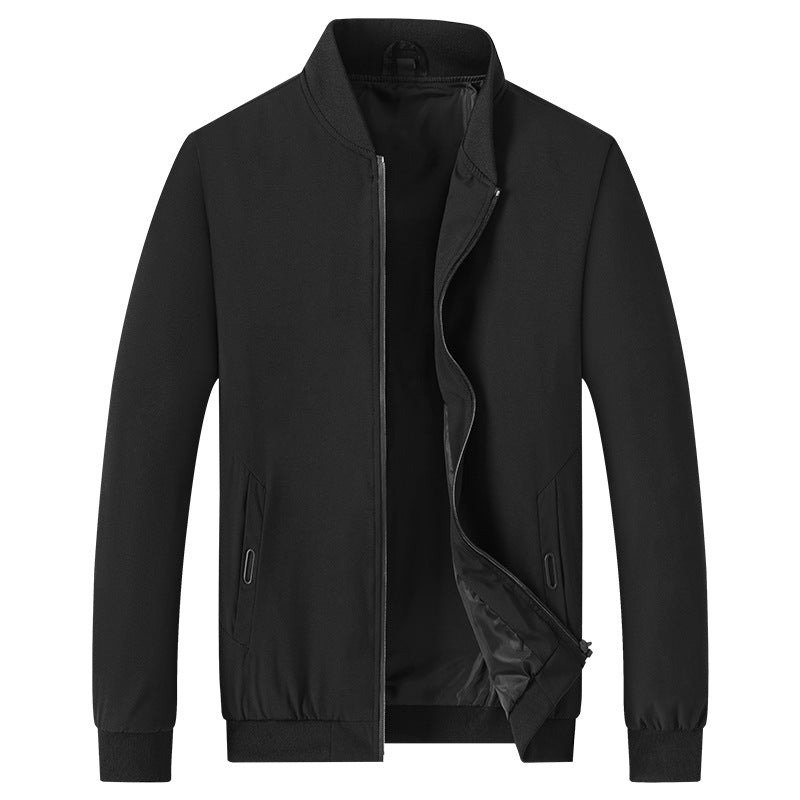 Herren Modische Übergangsjacke mit elastischen Bündchen Echo Archiv
