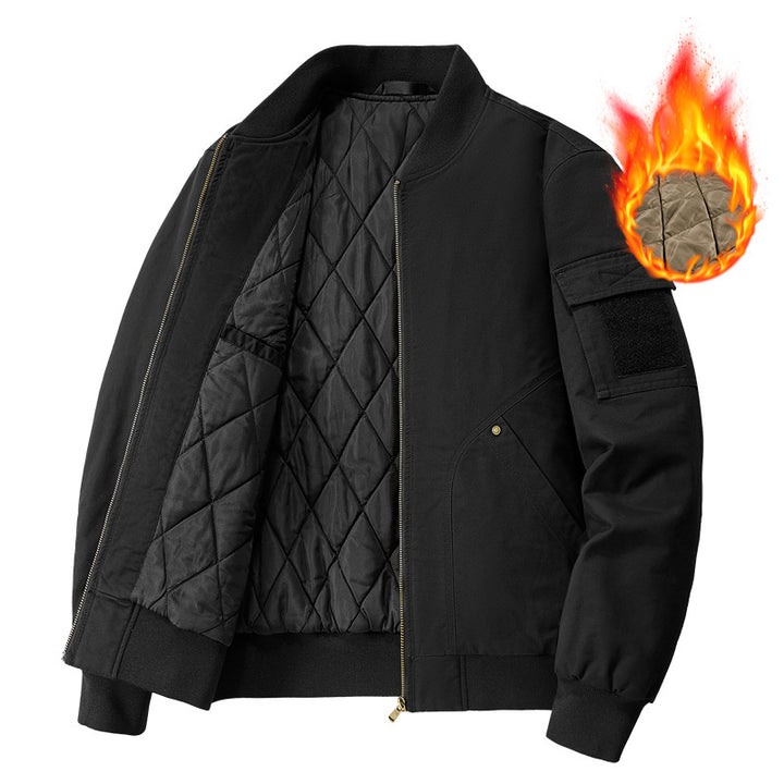 Herren Stylische Überjacke mit warmem Innenfutter Echo Archiv