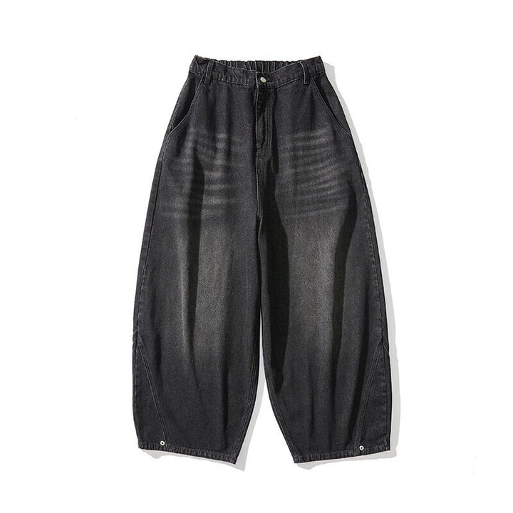 Herren nan extraweite Baggy-Jeans mit tiefem Schritt, relaxed Low-Crotch Schnitt und weitem Saum Echo Archiv