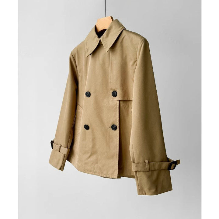 Damen Modische und modifizierbare Trenchjacke Echoarchiv