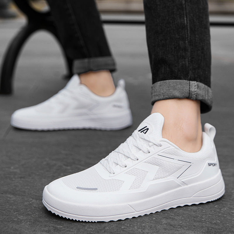 Unisex nan urbaner atmungsaktiver Mesh-Sneaker mit gezahnter griffiger Profilsohle und gepolstertem Einstieg Echo Archiv