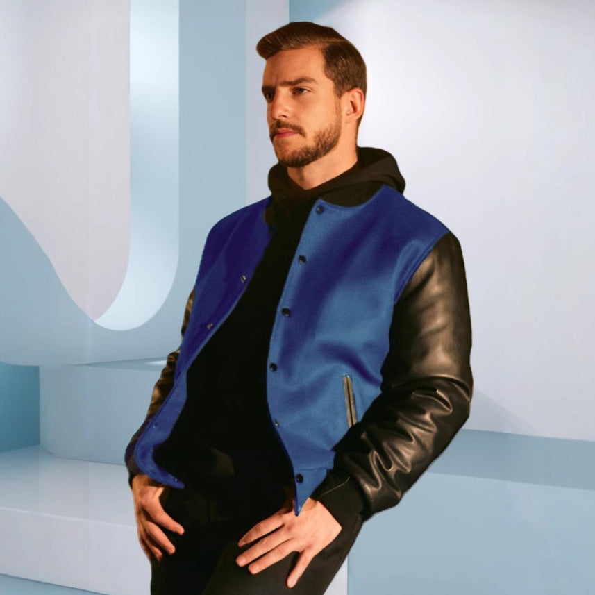 Herren Retro Collegejacke Echoarchiv