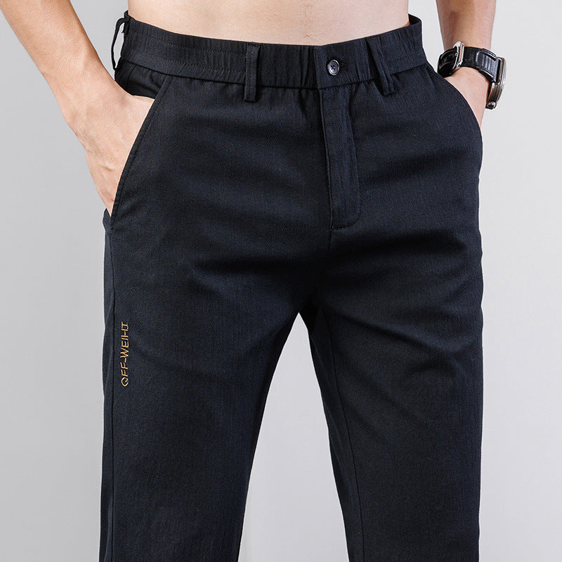 Herren elegante Freizeithose Echoarchiv