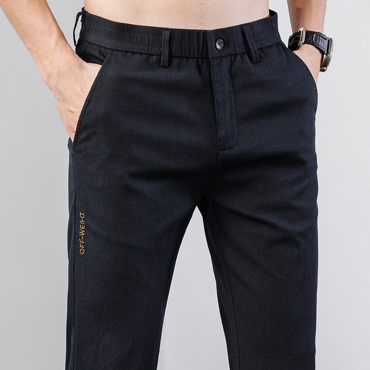 Herren elegante Freizeithose Echoarchiv