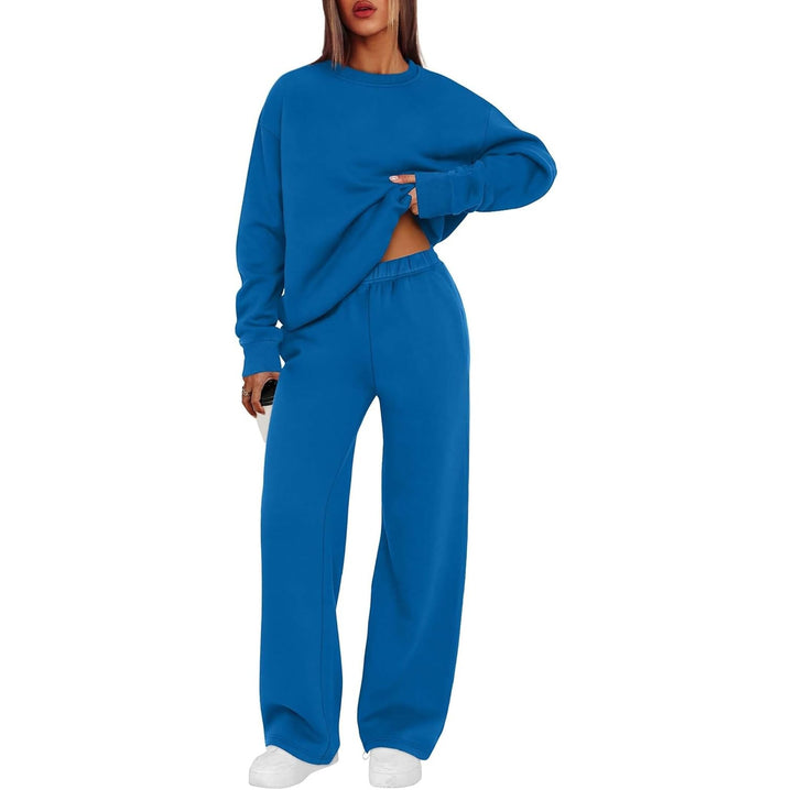Damen nan lässiges Sweatshirt und weite Jogginghose Set Echo Archiv