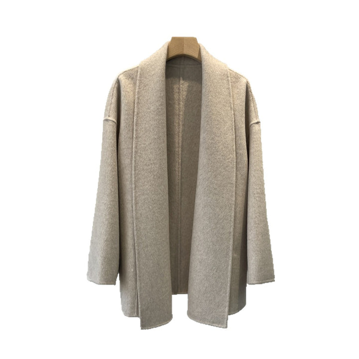 Damen Eleganter Wickelcardigan Echoarchiv
