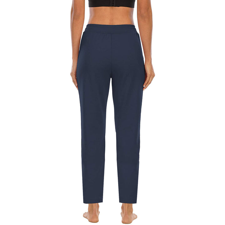 Damen nan lässige Jogginghose mit hoher Taille, Kordelzug und praktischen Seitentaschen Echo Archiv