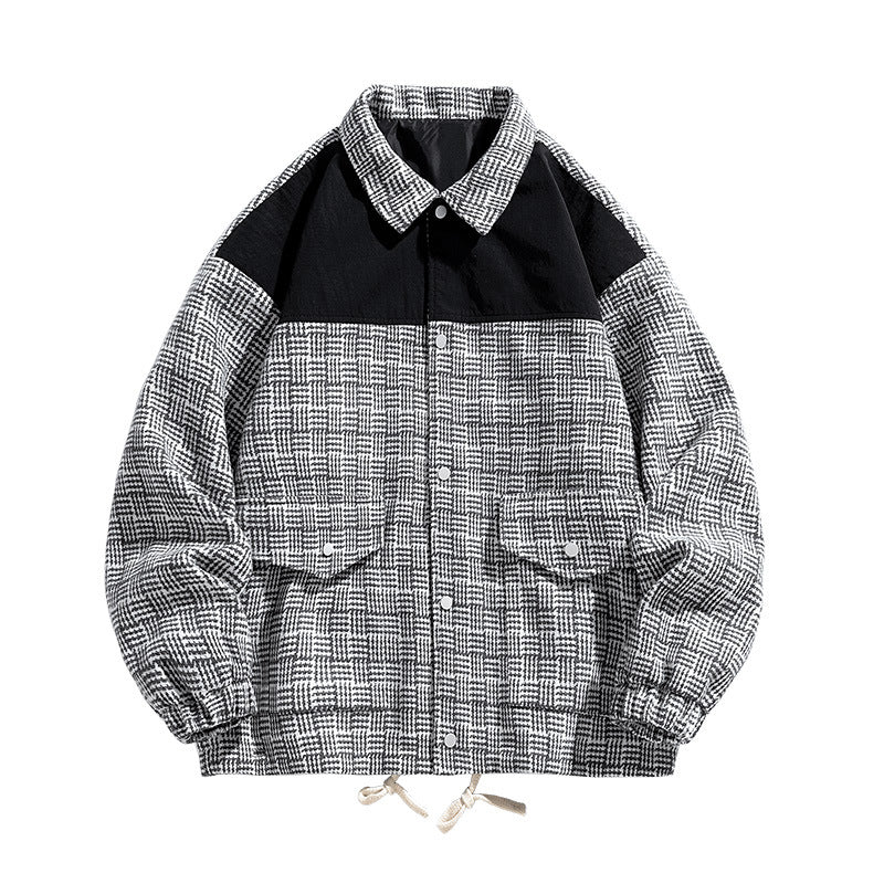 Herren Übergroße Utility-Jacke Echo Archiv