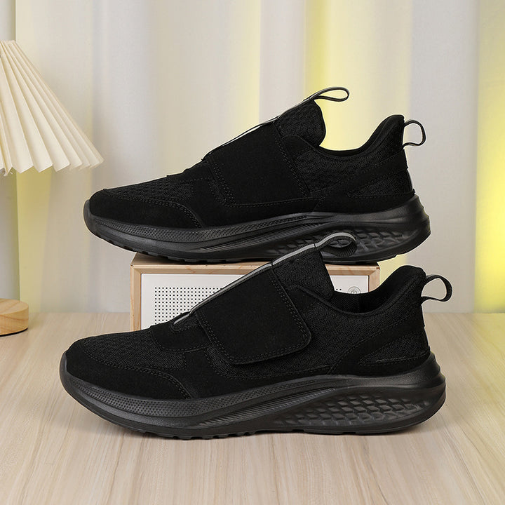 Herren nan urbaner Slip-On-Sneaker mit Klett-Frontverschluss, elastischem Zugsystem und mehrschichtiger Dämpfung Echo Archiv