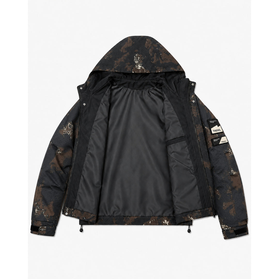 Herren Multifunktionale Outdoor-Jacke mit Kapuze – Taviero