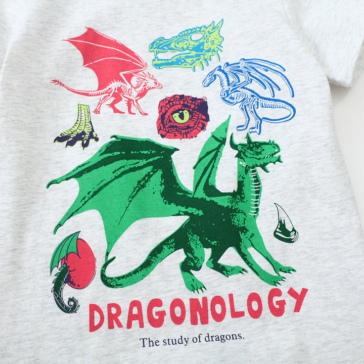 Jungen T-Shirt mit kreativem Drachenmotiv Echo Archiv