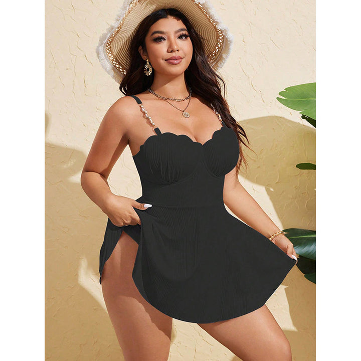 Damen Strandkleid mit raffiniertem Wellensaum Echo Archiv