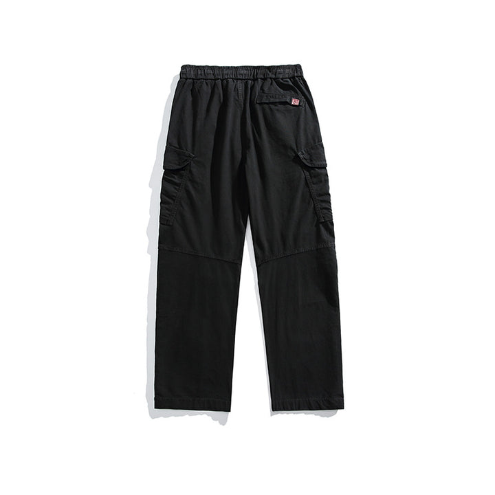 Herren Cargo-Hose mit elastischem Bund und multifunktionalen Taschen Echoarchiv