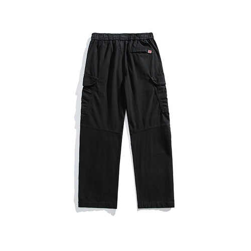 Herren Cargo-Hose mit elastischem Bund und multifunktionalen Taschen Echoarchiv
