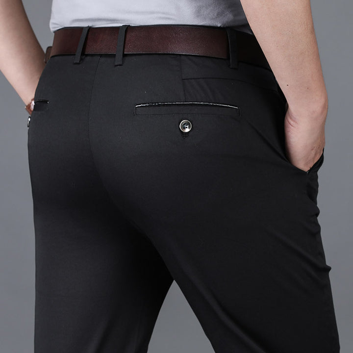Herren moderne Chino-Hose mit eleganten Taschen Echoarchiv