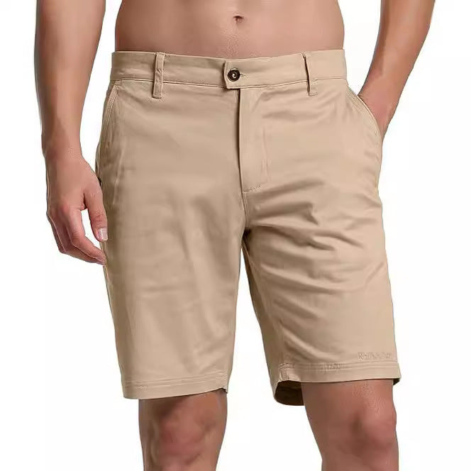 Herren Freizeitshorts aus atmungsaktiver Baumwolle mit modernem Schnitt Echoarchiv