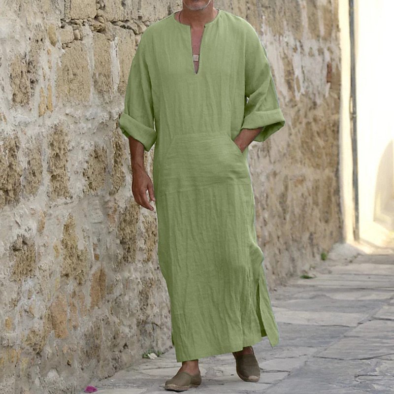 Herren Längeres Leinenkleid Echoarchiv