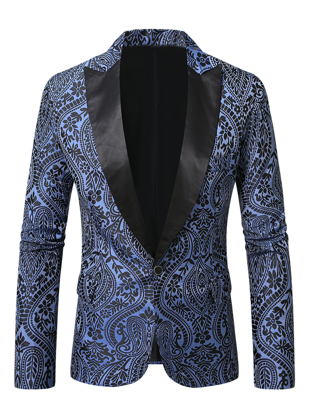 Herren stilvoller Blazer mit Paisleymuster Echoarchiv