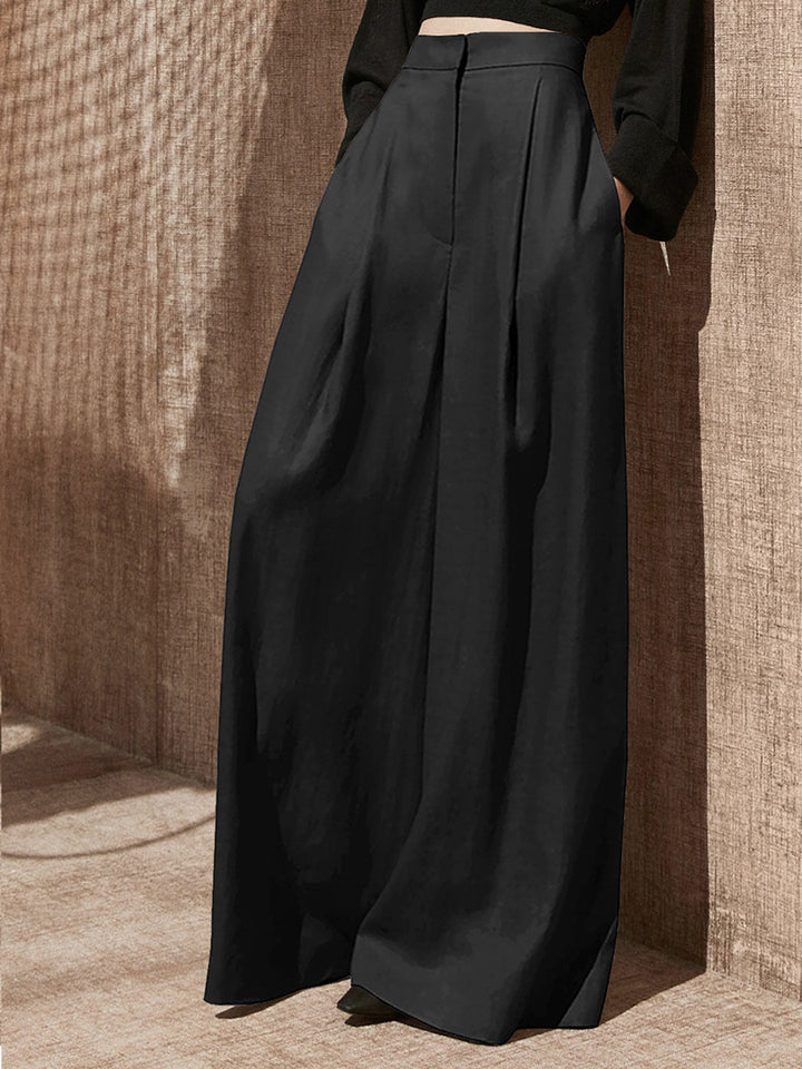 Damen Weite Leinenhose Echoarchiv