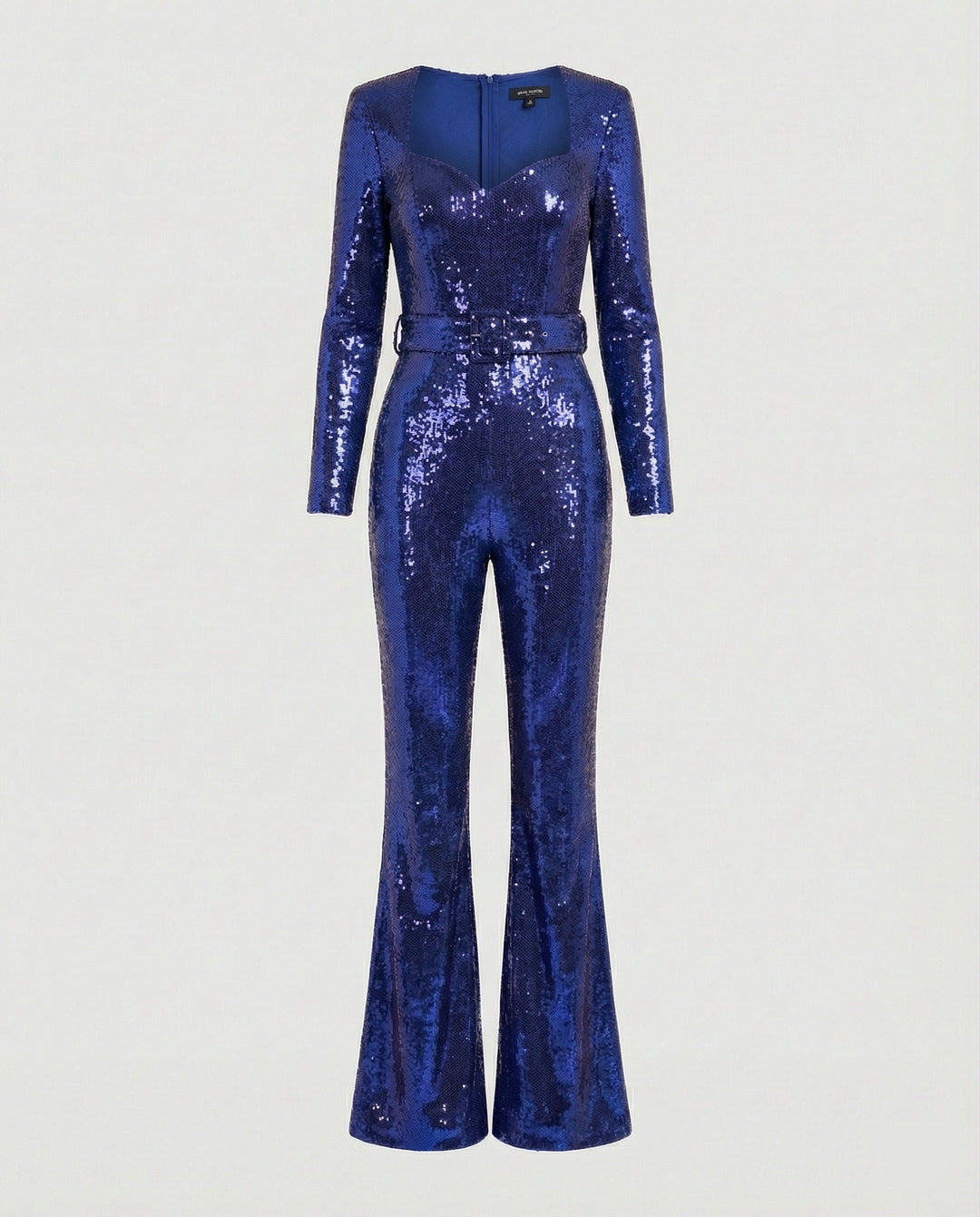 Damen Glamouröser Pailletten Jumpsuit mit schicker Taillierung – Solévia