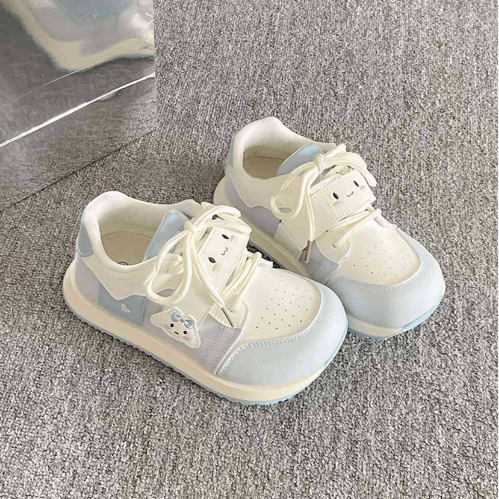 Damen Sportliche Sneakers mit niedlichen Tiermotiven und komfortabler Sohle Echo Archiv