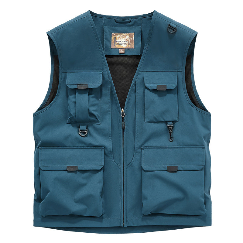 Herren Multifunktionale Outdoor-Weste Echo Archiv 1787797376