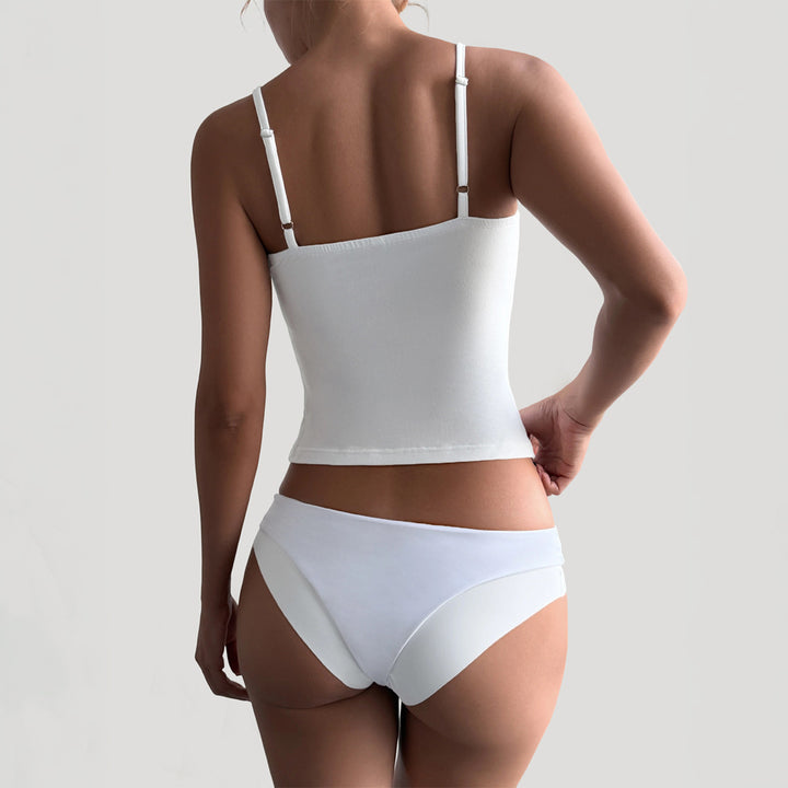 Damen Trägershirt mit körperbetontem Schnitt und feinem Material Echo Archiv