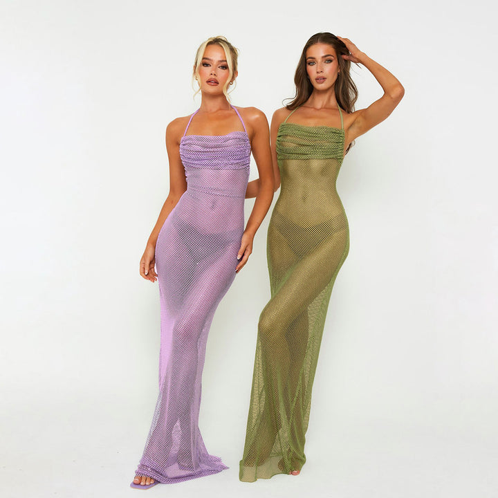 Damen Glamouröses Abendkleid mit funkelnden Details Echo Archiv