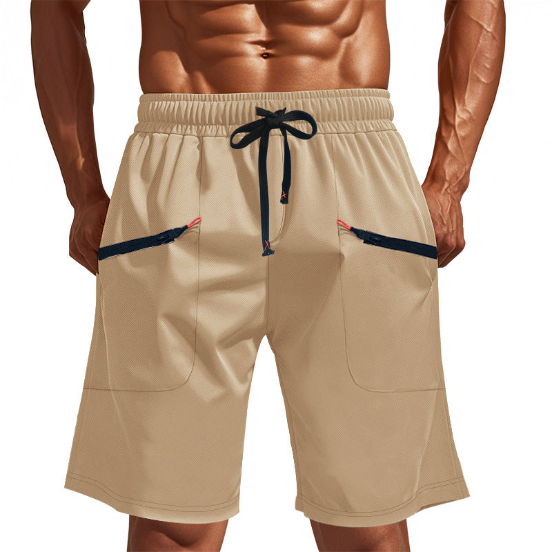 Herren Sportliche Universelle Shorts mit funktionalen Taschen und elastischem Bund Echoarchiv